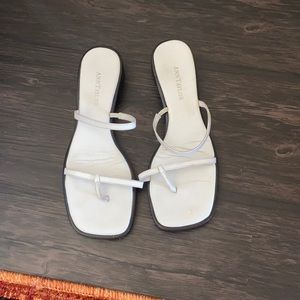 Vintage Ann Taylor Square Toe Sandals